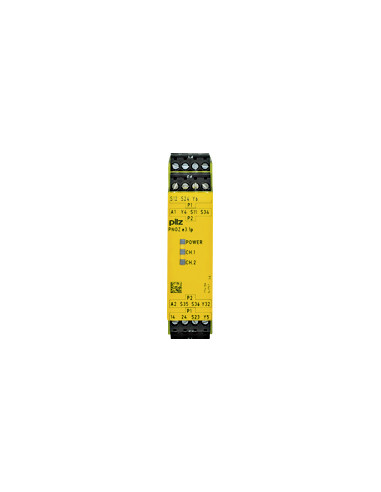 774139 PILZ -PNOZ e3.1p 24VDC 2n/c, Módulo micros 