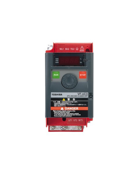 VFNC3S2002 TOSHIBA-VFNC3S-2002PL-WP 0,2 Kw, Convertidor