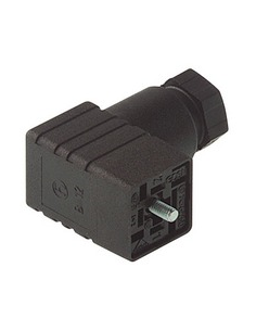 933023100 LUMBERG-GDSN 307 negro, Conector