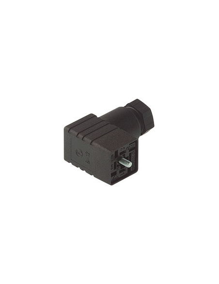 933023100 LUMBERG-GDSN 307 negro, Conector
