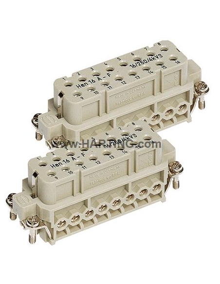 09200162813 HARTING -Conector hembra HAN-16A (17-32)