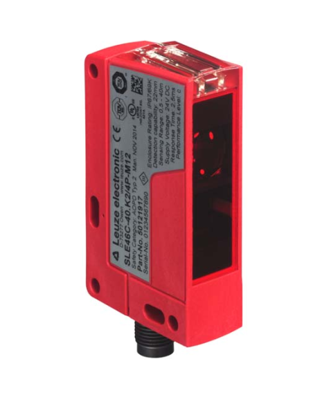 50121917 LEUZE-SLE46C-40.K2/4P-M12, Fotocelula seguridad Receptor