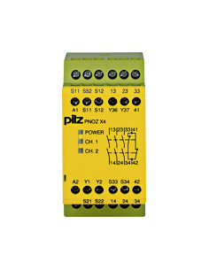 774730 PILZ -PNOZ X4 24V DC, Módulo Seguridad 