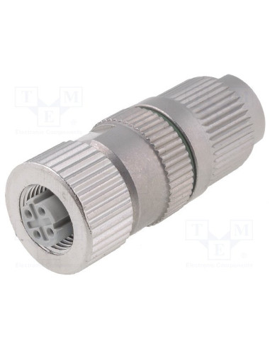 21032812405 HARTING -HARAX M12-L Hembra COD-D 4...