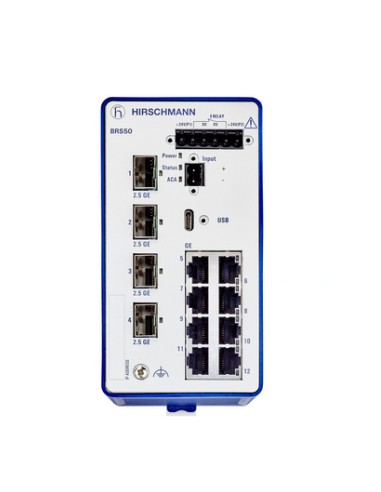 942170017 HIRSCHMANN-BRS30-8TX/4SFP-EEC, SWITCH