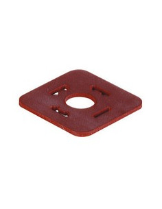 731740002 LUMBERG-GDM 3-17 VMQ red. Junta roja de silicona