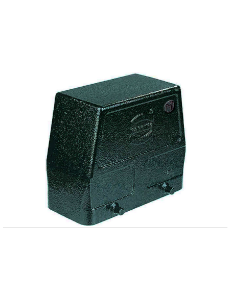 19370100526 HARTING -Han 10M hood side entry HC 4 pegs M25