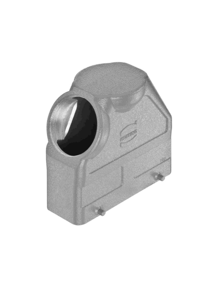 19300240523 HARTING -Han B Hood Side Entry HC 4 Pegs M40 (30°