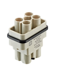 09120062662 HARTING -Han Q 4/2-M insert with QL 2,5-6mm²