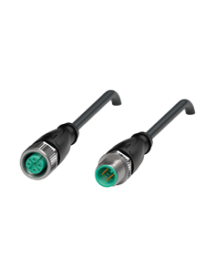 219116 PEPPERL+FUCHS -V11-G-BK0,6M-PUR-U-V11-G, Latiguillo