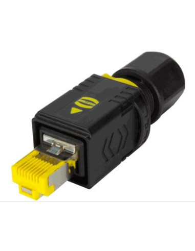 PushPull V4 PLUG, RJ45, Cat. 6, IDC