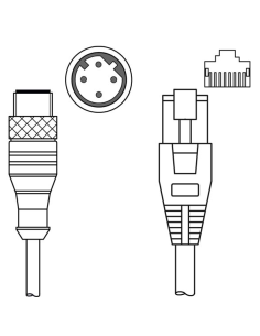 50135082 LEUZE-KSS ET-M12-4A-RJ45-A-P7-100, Conector
