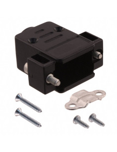 09670150442 HARTING -Carcasa SUB-D15 negra (1 unidad)