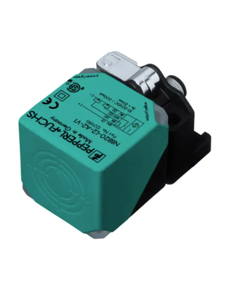 223317 PEPPERL+FUCHS -NBB20-L2-A2-V1-M, Sensor Inductivo