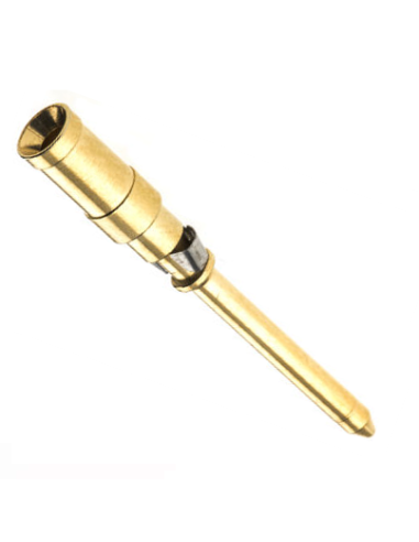 09150006121 HARTING -CON. MACHO DORADO Han D 1,5 MM