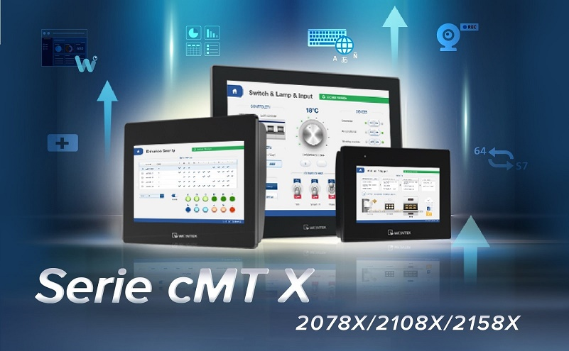 New HMIs of the Weintek CMT X Display Series
